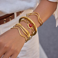 Wave Cuff Bracelet
