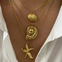 Pendant Necklaces Chain Choker Beach