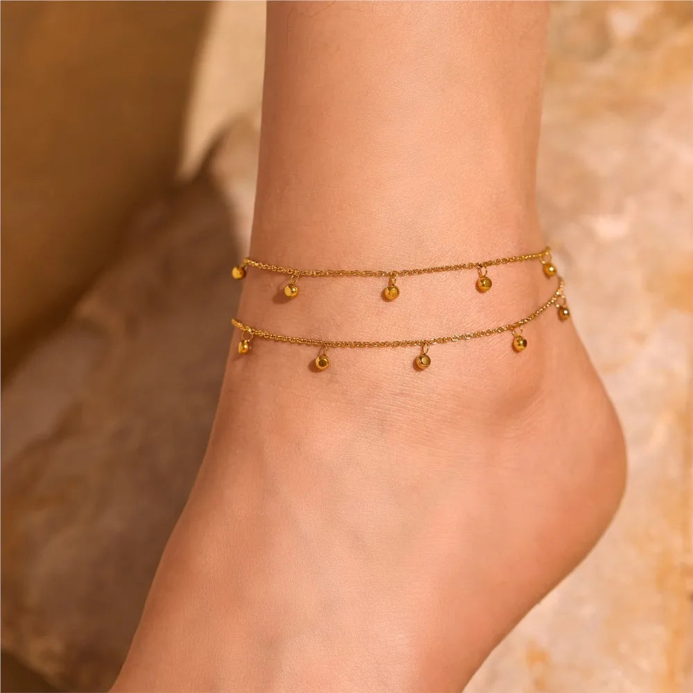Slim Gold Chain Anklet