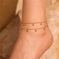 Slim Gold Chain Anklet