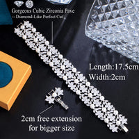 Wedding Bridal Engagement Bracelet Prom