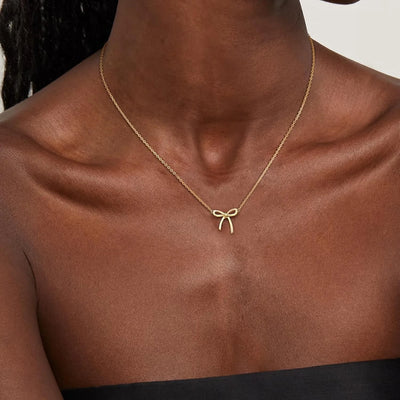 Gold Chain Silver Necklace