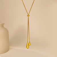Drop Tassel Pendant Necklace Clavicle