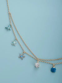Ocean Charm Layered Waist Chain