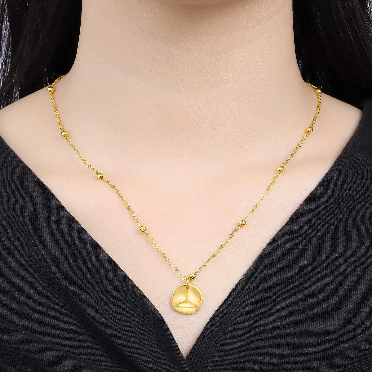 Orstarry 925 Sterling Silver 18k Gold Original Design Necklace Pendant Necklace for Women Birthday Gifts Fashion Fine Jewelry