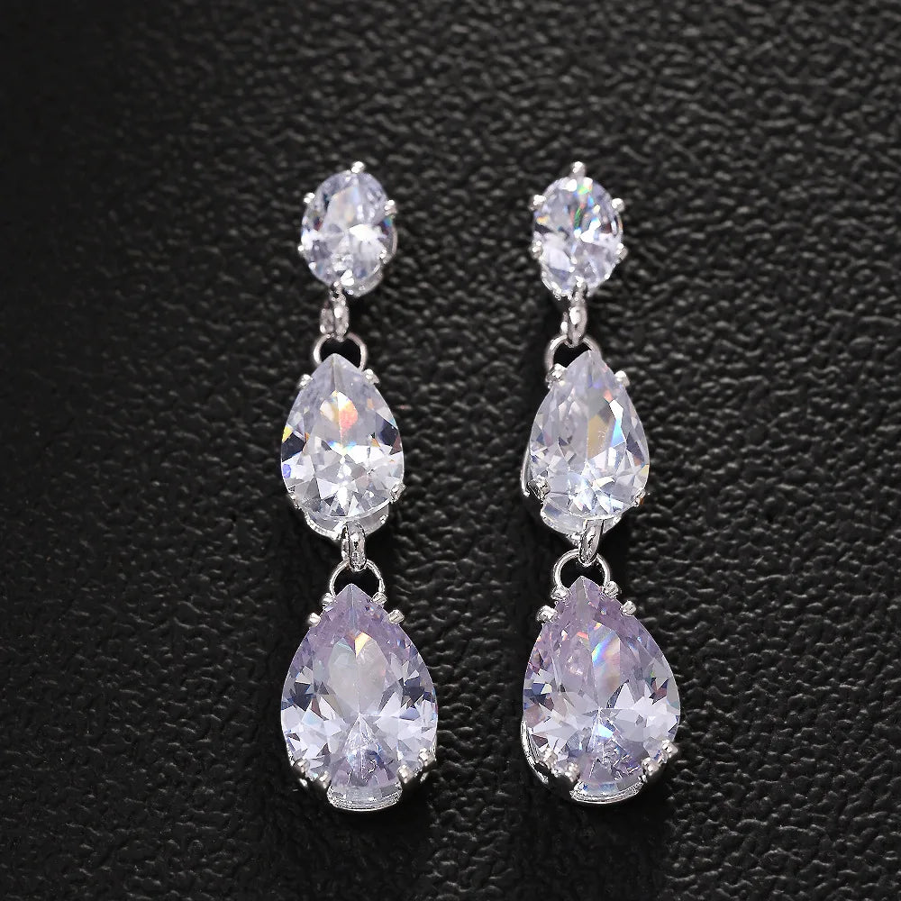 Crystal Drop Earrings