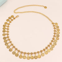 Retro Coin Tassel Waist Chain
