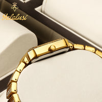 YaLaLuSi Women's Fashion Waterproof Quartz Diamond-Set Luxury Bracelet Watch Gift Reloj Mujer Watch For Ladies Watch For Girls
