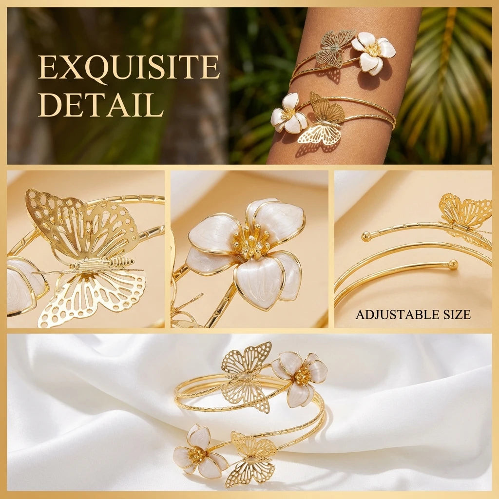 Gold Butterfly Bracelet