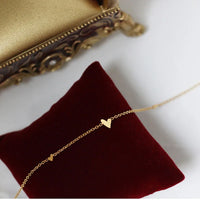 Tiny Hearts Stacked Necklace Chain