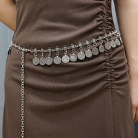 Retro Coin Tassel Waist Chain