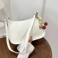 Cherry Pendant Shoulder Bag Commuting