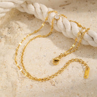 Layered Gold Anklet