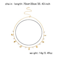 Pearl Starfish Waist Chain
