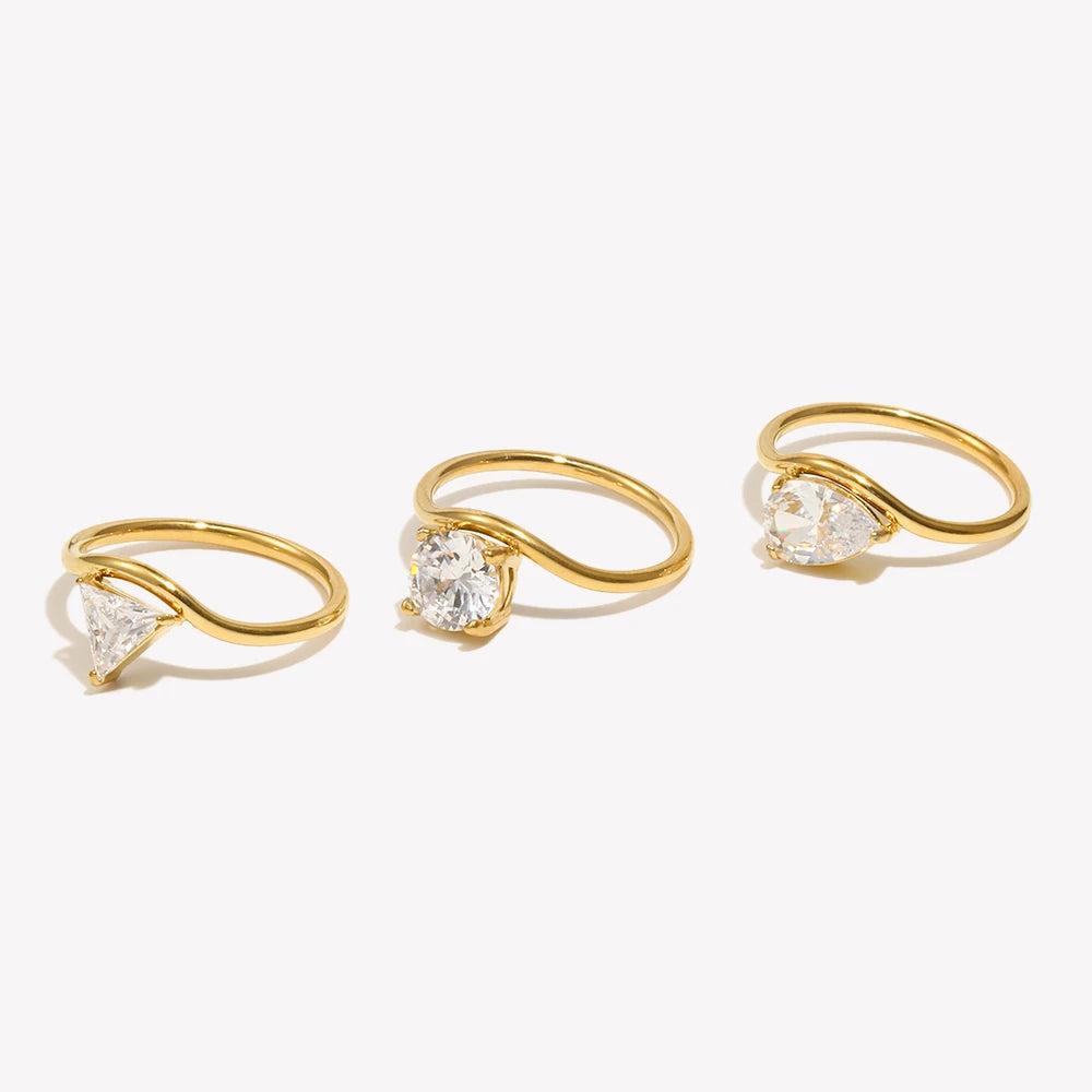Dainty Zircon Ring