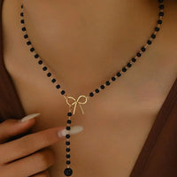 White Color Beads Necklace Gift