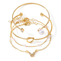 Individuality Open Mouth Bracelet Set