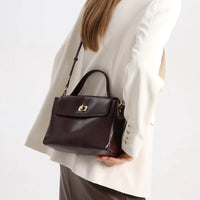 Top Handle Crossbody Bag Oil