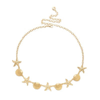 Starfish Pearl Waist Chain