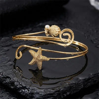 Rhinestone Music Note Arm Cuff