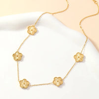 Double Sided Chain Necklace Five