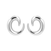 DGIDDK Stainless Steel Earrings Fashion Trend Geometric Earrings Niche Light Luxury for Women Daily Wear Accessories Gift