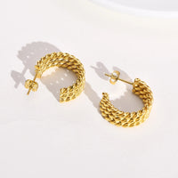 Twisted Rope Hoops