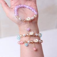Shell Flower Beaded Bracelet