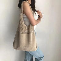 Capacity Hollow Crochet Bag Spacious