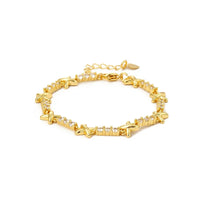 Zircon X-Link Bracelet