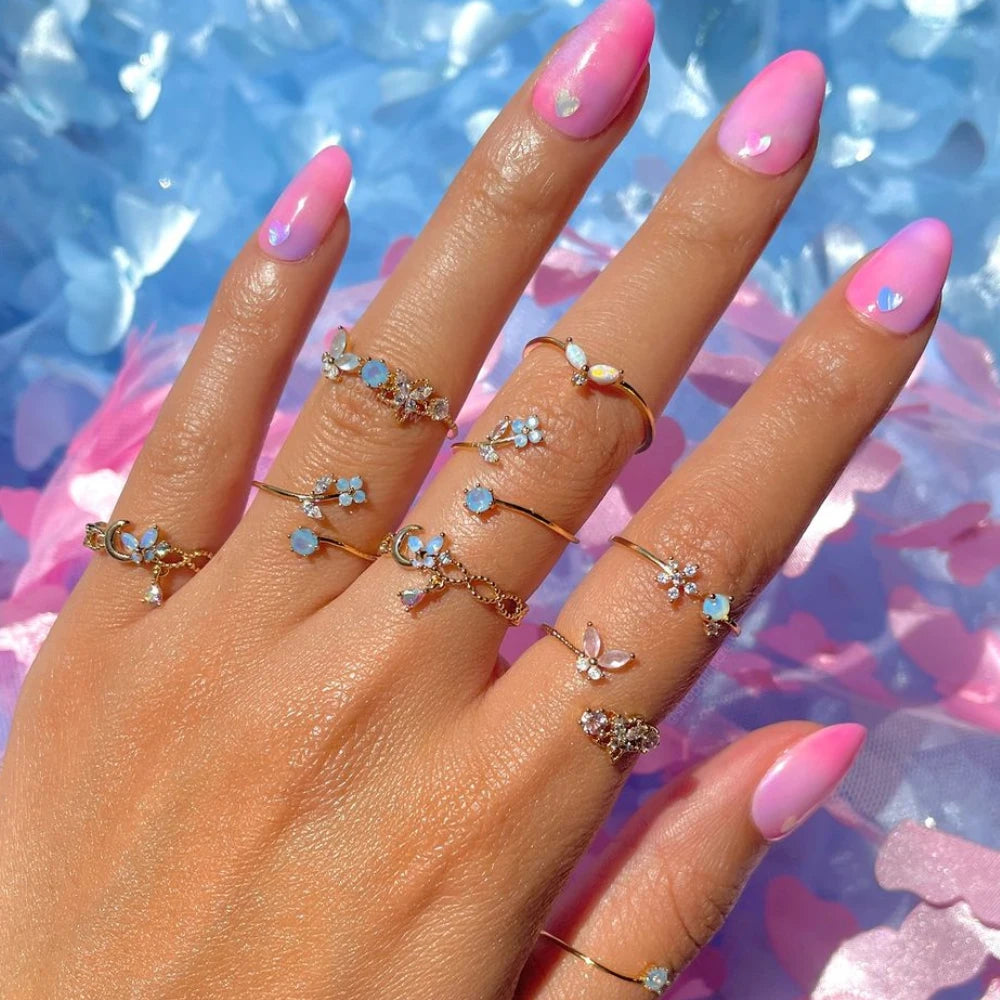Bloom Zircon Ring