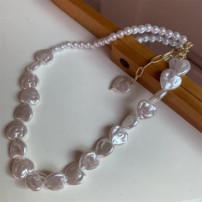 Baroque Faux Pearl Necklace