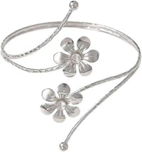 Cuff Bangle Coil Bracelet Butterfly