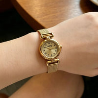 Round Dial Watch Adjustable