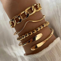 Curb Cuban Chain Set