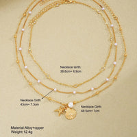 Layer Fold Wear Necklace Jewelry
