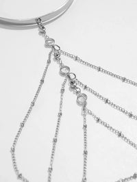 Crystal Tassel Arm Cuff