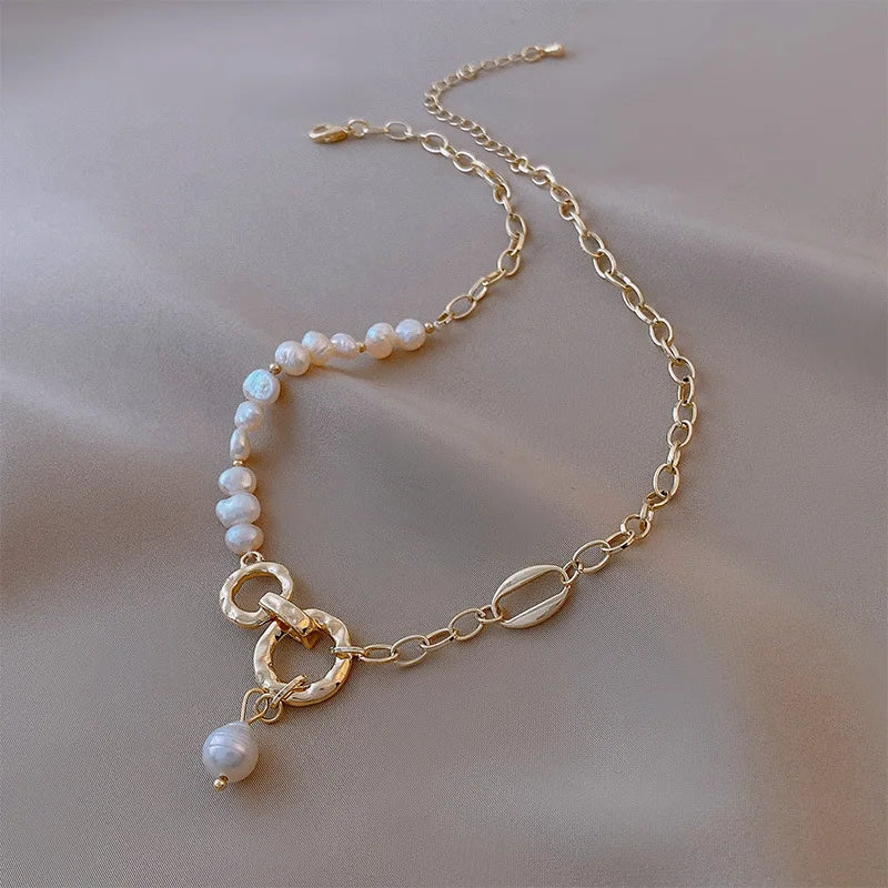 Freshwater Pearl Chain Necklace
