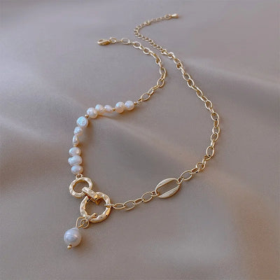 Freshwater Pearl Chain Necklace