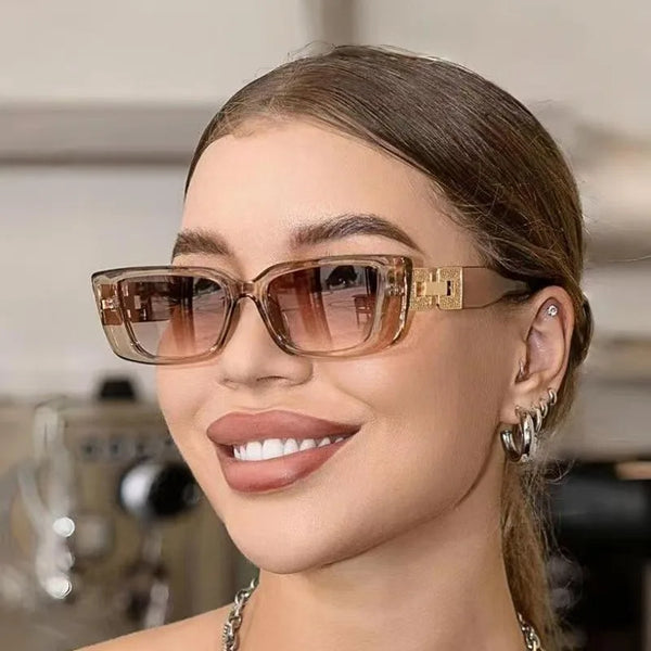 Irregular Cat Eye Sunglasses Luxury