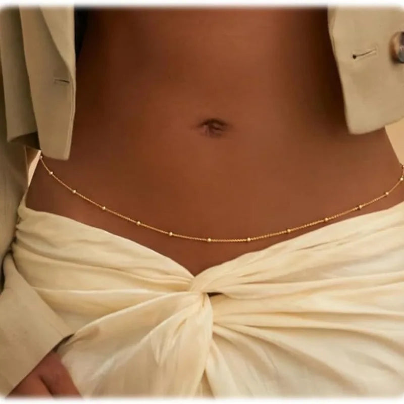 Layered Gold Waist Chain