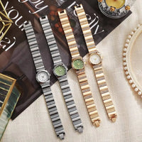 Luxury Rhinestone Women Watches Fashion Small Dial Steel Strap Quartz Wristwatches for Girls Clock Reloj Mujer Relogio Feminino