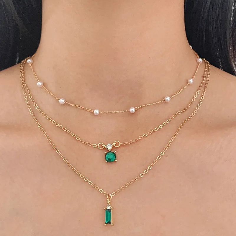 Faux Pearl Necklace