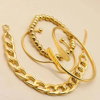 Curb Cuban Chain Set