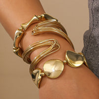 Lines Irregular Shaped Bracelet and