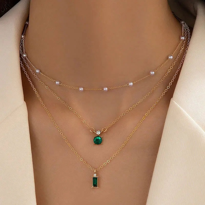 Faux Pearl Necklace