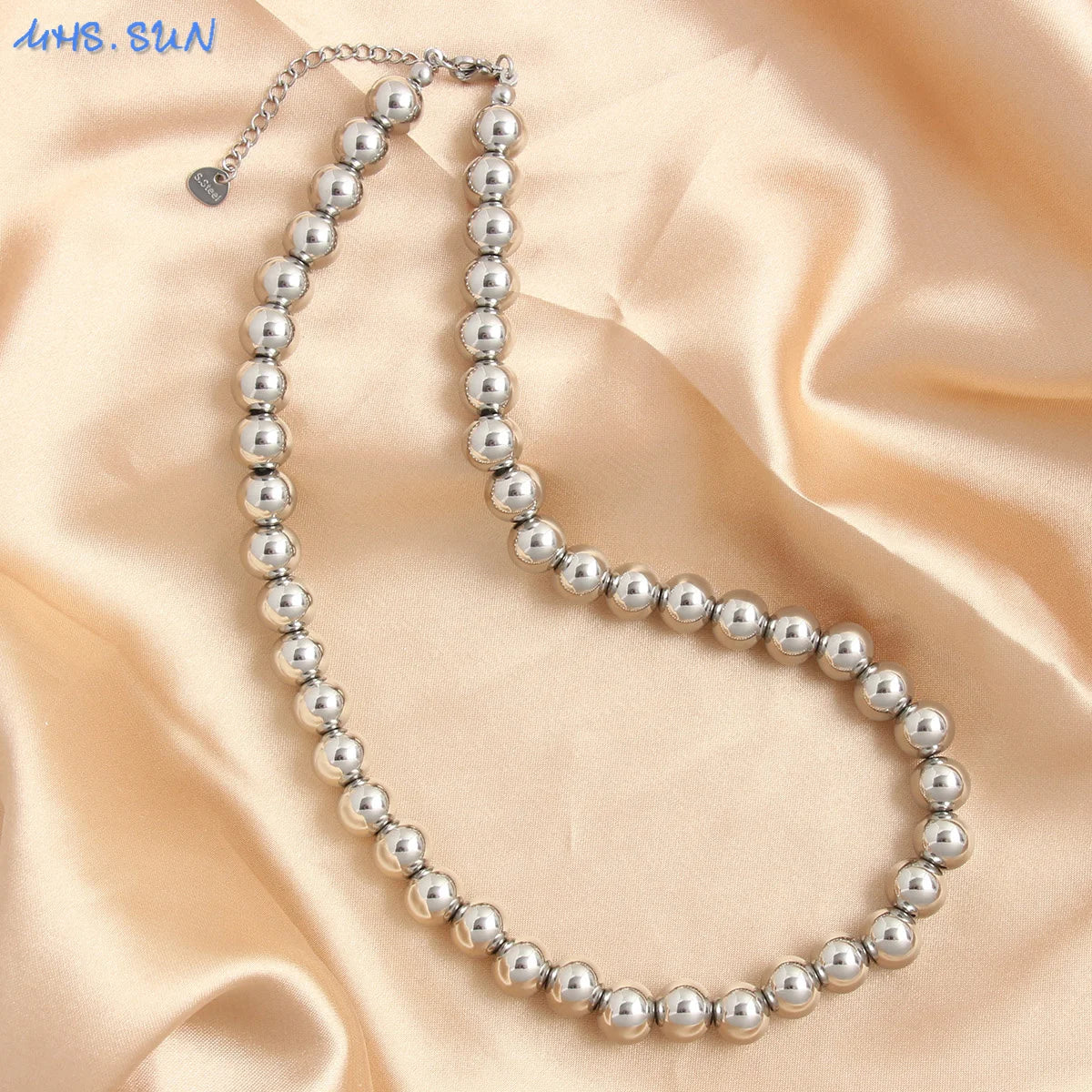 Gold Beaded Necklace