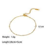 Beaded Charm Anklet