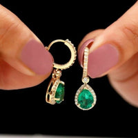Engagement Wedding Dangle Earrings