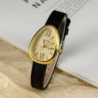 Famous Brand Women Quartz Watch Luxury Gift Ladies Snake Head Female Watch Fashion Red Leather Strap Wristwatch Dropshipping